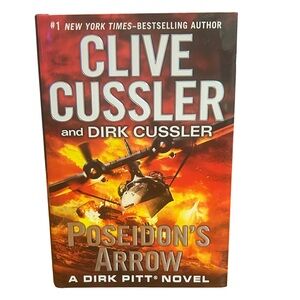 First Edition Poseidon's Arrow by Clive Cussler Hardcover Book Mint Condition.